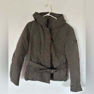 Peuterey Women’s Olive Green Genuine Down Filled Size Small